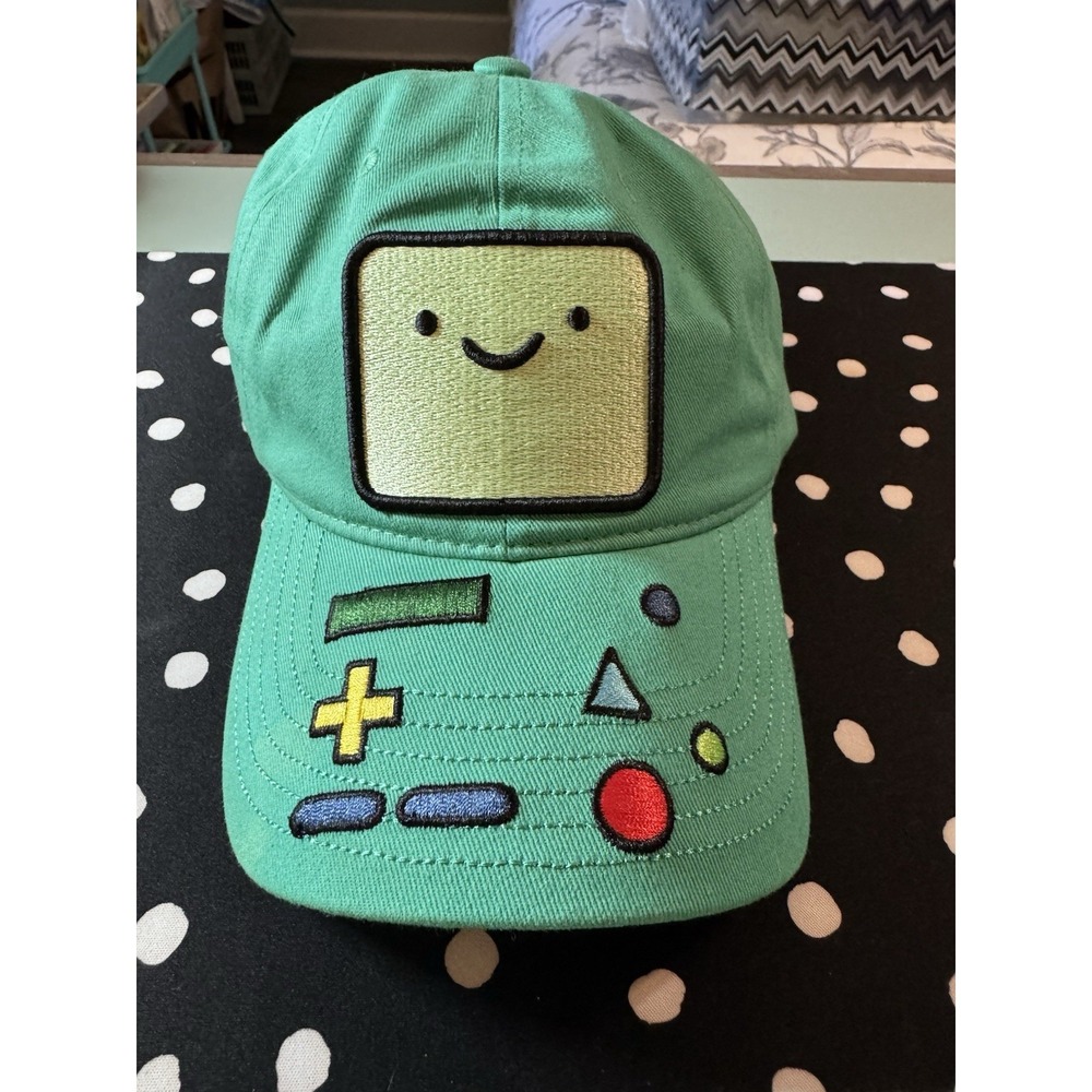 NWT Adventure Time Teal BMO Baseball Cap Adjustable